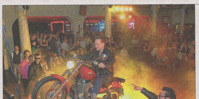 Presseerzeugnis mit Datum