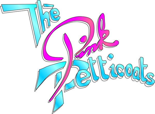 Pink-Pettcoats Schriftzug
