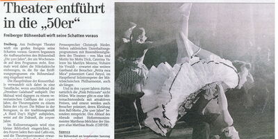 Presseerzeugnis mit Datum