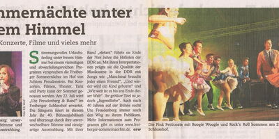 Presseerzeugnis mit Datum