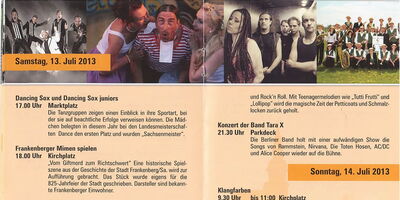 Presseerzeugnis mit Datum